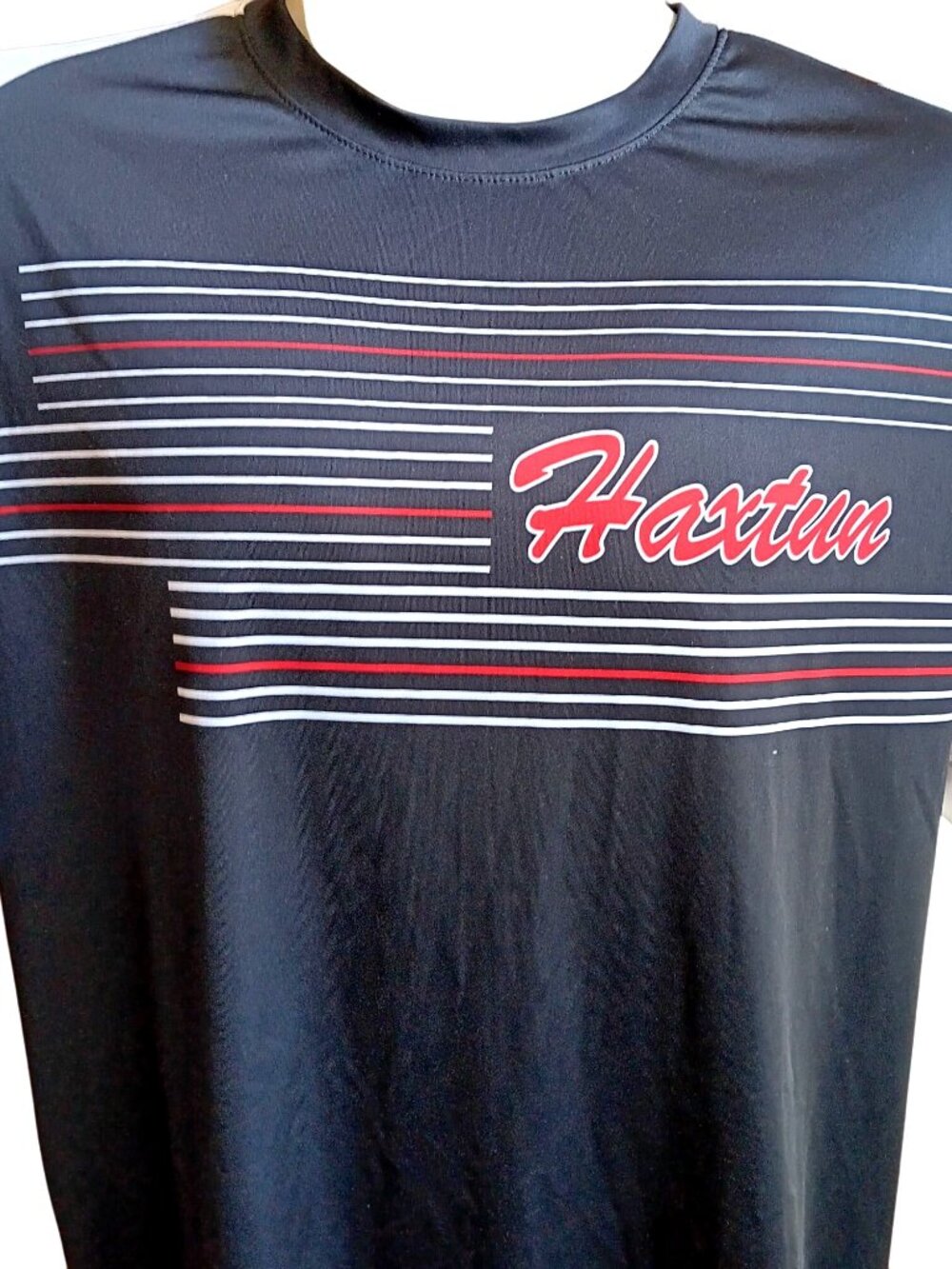 Haxtun Colorado Bulldogs Mens T-Shirt Vintage Y2K Stretch Polyester Jersey